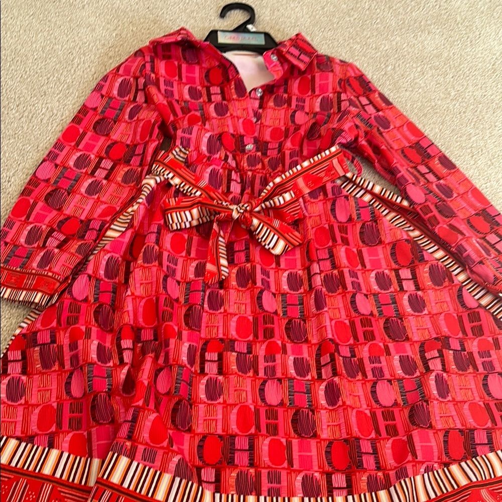 Stylish Red Kids Dress